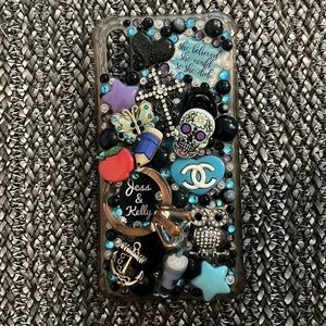 iPhoneX Bling and Chunky Case used